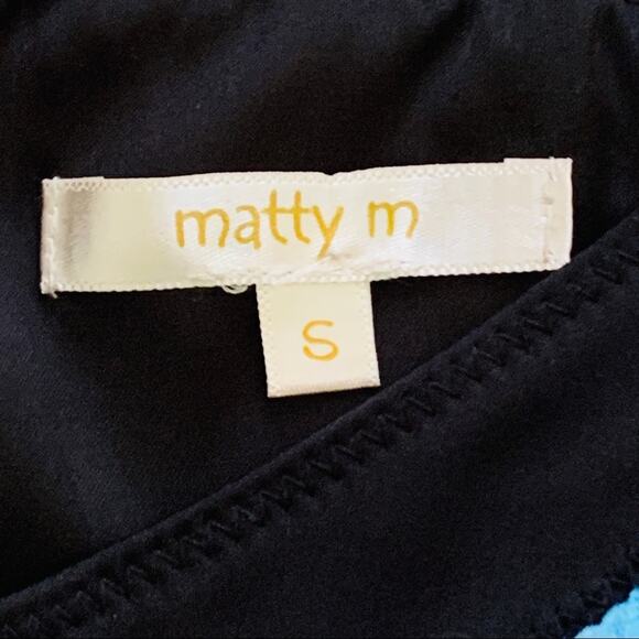 Matty M Dress Multicolor Abstract Print Sleeveless Mini Dress Size Small - Picture 2 of 13